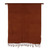Hand-Woven Chestnut-Colored Wool Shawl 'Winter Warmth in Chestnut'