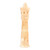Hand-Carved Walnut Wood Statuette of Kalyan Minaret Tower 'Great Minaret Tower'