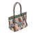 Tote Bag with Floral Uzbek Irokoi Hand Embroidery 'Flower Magnetism'