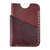 100 Chocolate Leather Card Holder Handcrafted in Armenia 'The Chocolate Wealth'
