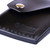 100 Leather Card Holder in Black Handcrafted in Armenia 'Midnight Cool'