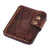Armenian Handmade 100 Leather Card Holder in Brown 'Elegance in Brown'