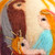 Armenian Felt Ornament with Hand-Embroidered Nativity Motif 'Traditional Nativity'