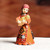 Hand-Painted Ceramic Figurine of Vaspurakan Lady 'The Woman from Vaspurakan'