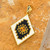 Gold-Plated Enamel Pendant with Armenian Carpet Motif 'Vishapagorg Inspiration'