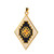 Gold-Plated Enamel Pendant with Armenian Carpet Motif 'Vishapagorg Inspiration'