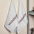 Arrow-Themed Burgundy and Beige Cotton Tea Towels Pair 'Burgundy Saga'