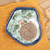 Blue and Turquoise Ceramic Platter with Pomegranate Motif 'Blue Prophecy'