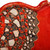 Glazed Ceramic Pomegranate Catchall in Red  'Vibrant Red Pomegranate'