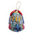 Handcrafted Painted Mother Owl Ceramic Bell Ornament 'Double Mother'