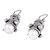 Classic Sterling Silver and Cultured Pearl Dangle Earrings 'Sea Lights'