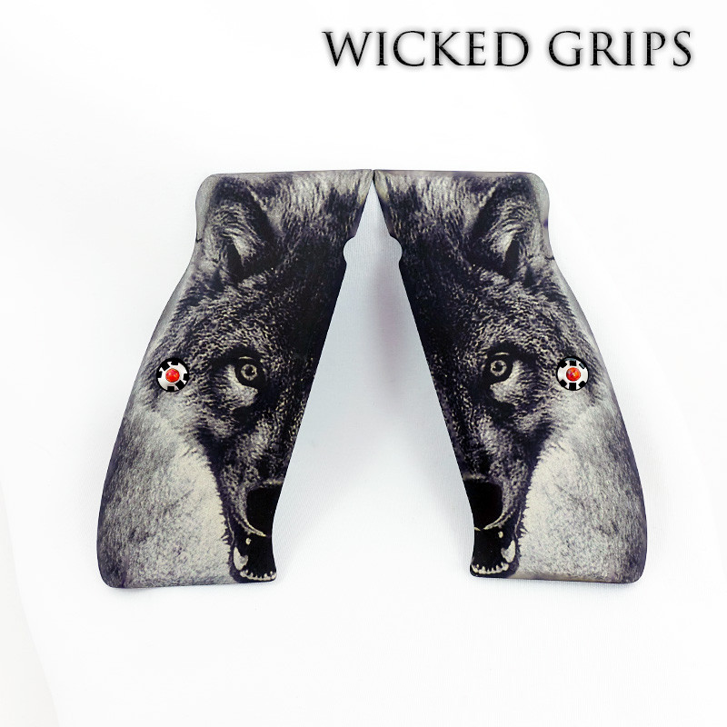 CZ-75 Custom Pistol grips Wolf