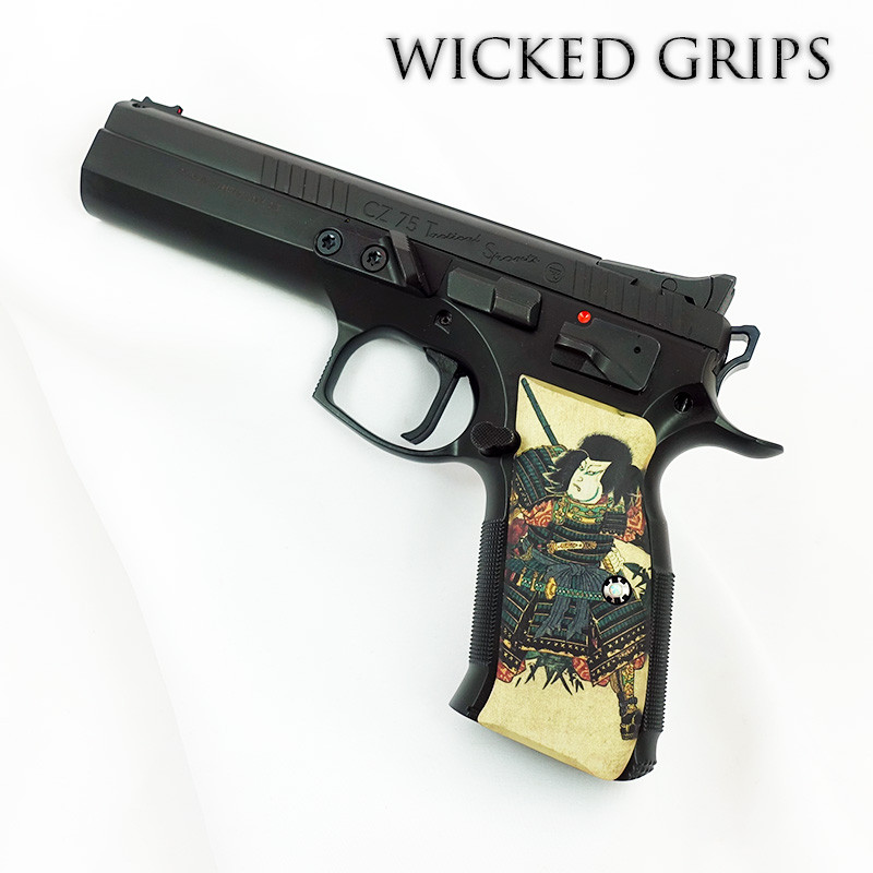Cz-75 custom pistol grips samurai