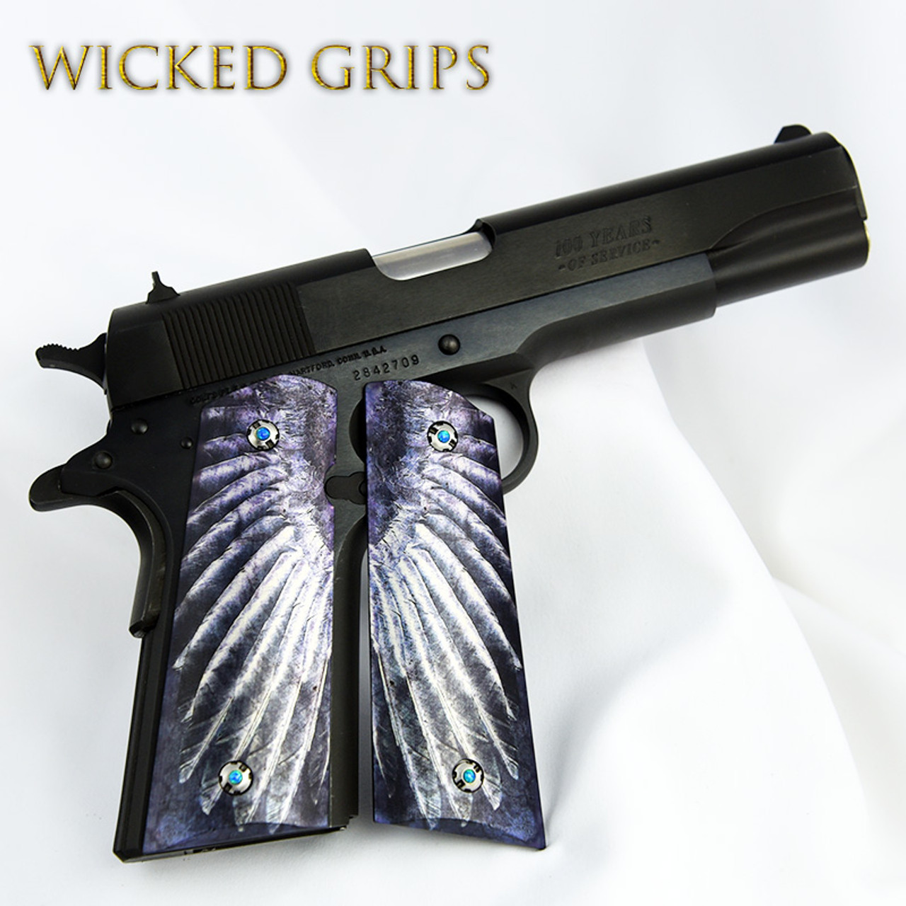 Guuun G10 Grips For Beretta 92FS Eagle Wings Texture, 58% OFF