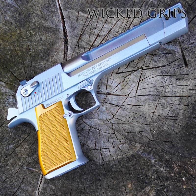 CUSTOM DESERT EAGLE GRIPS COLOR CHECKERED