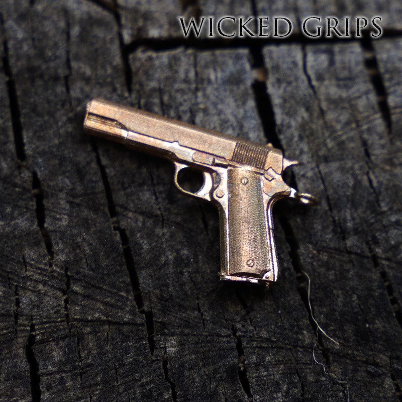 BRONZE 1911 PENDANT