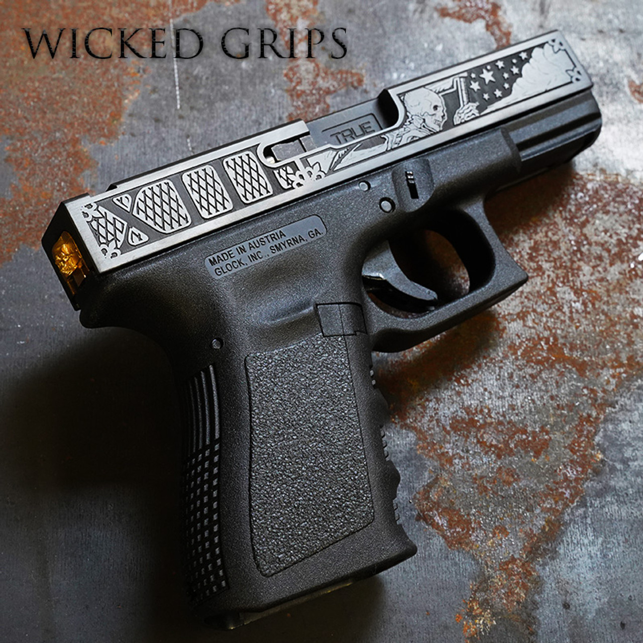 custom engraved glock