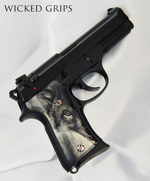 BERETTA 92 COMPACT PISTOL GRIPS WOLF