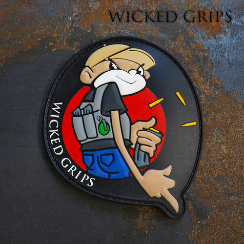 WICKED CHIMP PLATE CARRIER MORALE PATCH