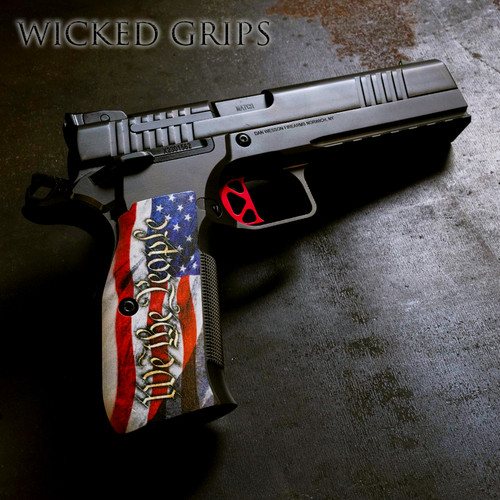 CZ SHADOW 2 / DAN WESSON DWX  GRIPS WE THE PEOPLE 4