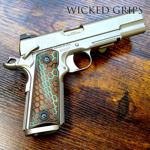 1911 PISTOL HEXWAVE DK CUSTOM COATINGS COLLAB SERIES