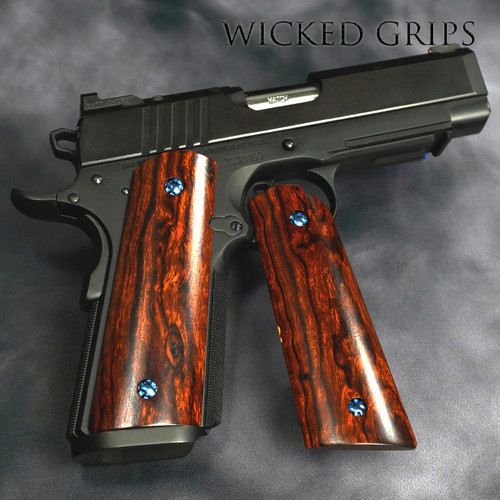 SIGNATURE SERIES 1911 GRIPS DESERT IRONWOOD BURL SET 180