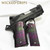 CUSTOM 1911 OFFICERS GRIPS OIL SLICK RAYSKIN