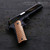 CUSTOM 1911 PISTOL GRIPS PVD ROSE GOLD HEXWAVE