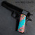 1911 DEER LEATHER INDEN CARVED CHERRY BLOSSOMS BY DAY GRIPS by RISE