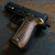 CUSTOM SIG SAUER P226 PISTOL GRIPS BRONZE PVD HEXWAVE