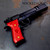 BERETTA 92FS GRIPS WG RED DEVIL BRAND BLOCK TEXTURE