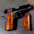 CUSTOM 1911 GRIPS DESERT IRONWOOD BURL SET 052