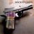 CUSTOM 1911 BOBTAIL GRIPS BLACK OPAL IN CARBON FIBER
