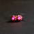 Anodized Pink Titanium CZ Gemstone Grip screws