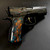 SOLID COPPER CZ75 / SHADOW 2 COMPACT GRIPS SHIPWRECK PATINA FINISH 09