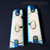 1911 PISTOL GRIPS PROTOTYPE TITANIUM HYBRID NITRE BLUE WITH MAMMOTH IVORY