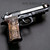 Premium Beretta parts and accessories - BERETTA 92X PERFORMANCE COPPER ENGRAVED GUN GRIPS PAX PER MORTEM - Precision made gun grips - Free shipping - Made in the USA