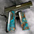 1911 PISTOL GRIPS SOLID COPPER SHIPWRECK PATINA 141