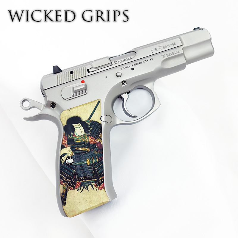 CZ-75 CUSTOM PISTOL GRIPS SAMURAI