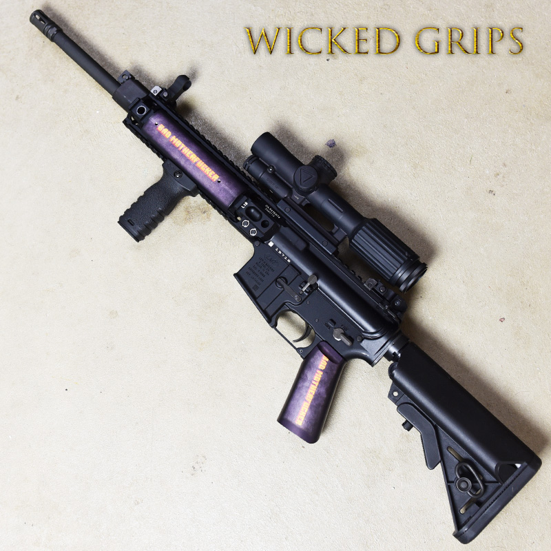 CUSTOM AR-15 PISTOL GRIP BMF V2