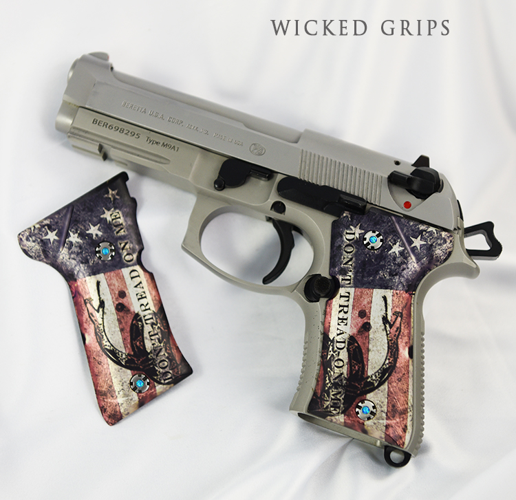 BERETTA 92 COMPACT GRIPS DONT TREAD