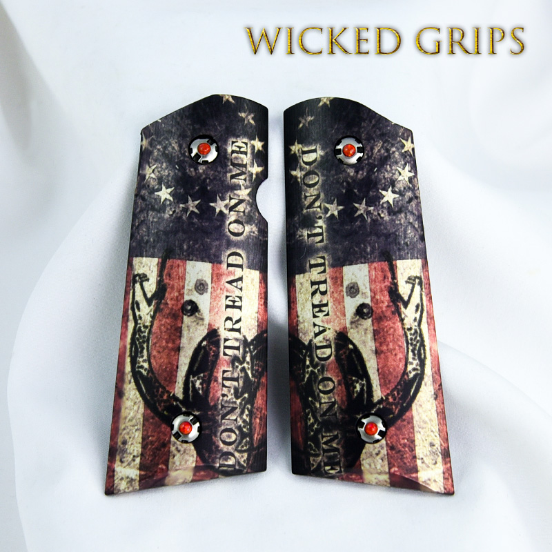 CUSTOM 1911 OFFICERS GRIPS 