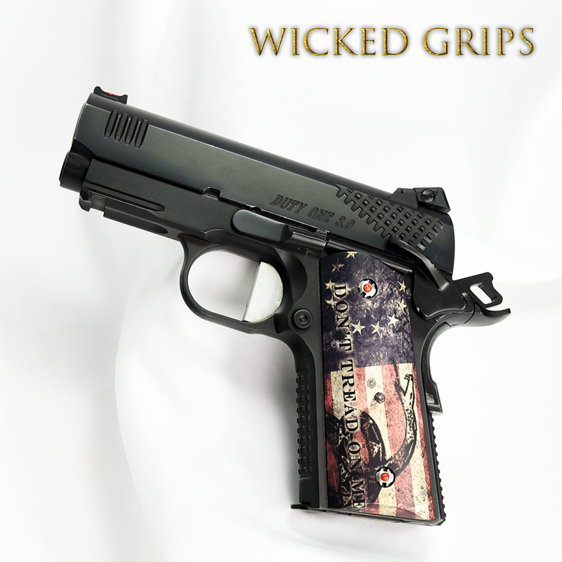 CUSTOM 1911 OFFICERS GRIPS 