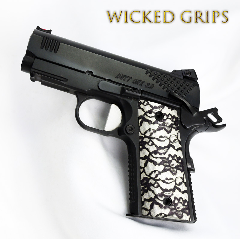 CUSTOM 1911 OFFICERS COMPACT THIN GRIPS 