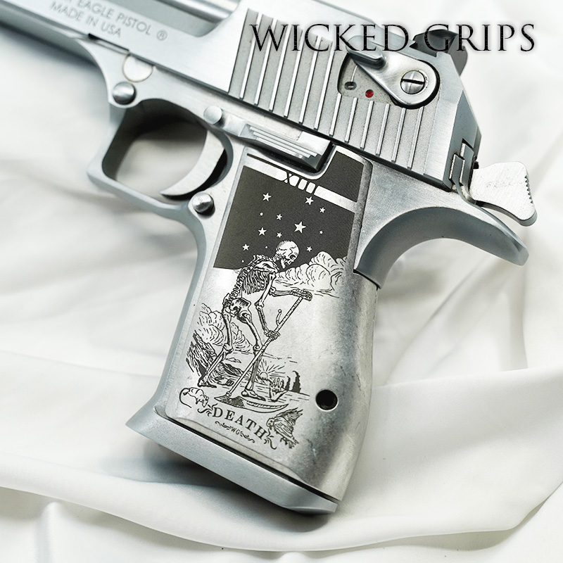 custom pistol engraving