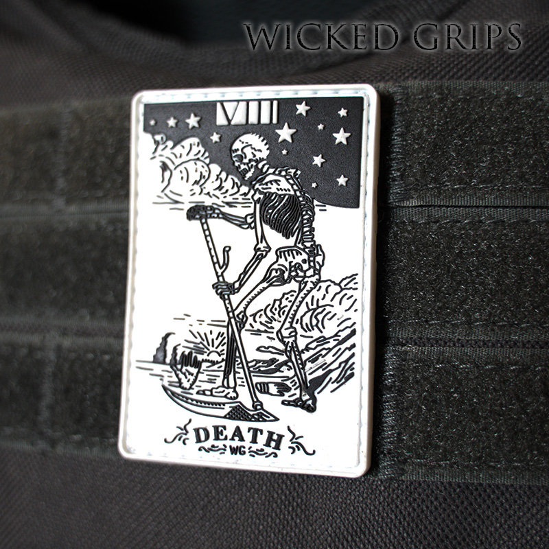 DEATH TAROT 13 VELCRO TACTICAL MORALE PATCH