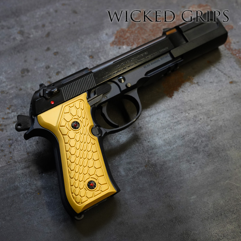 gold 9mm beretta