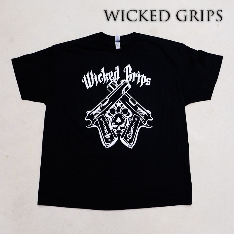 WICKED GRIPS GUN CHIMP T SHIRT