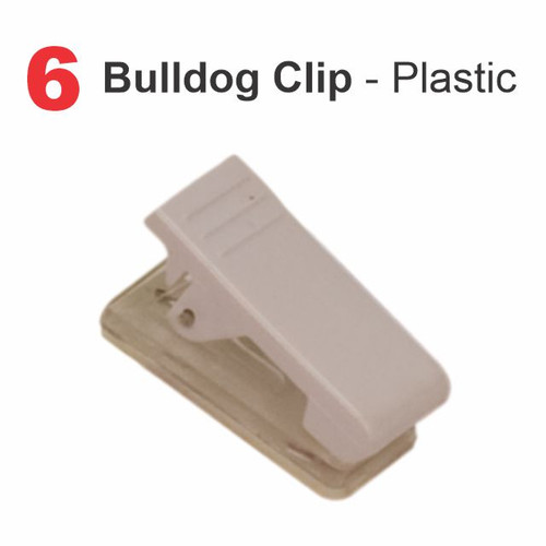 Bulldog Clip - Plastic