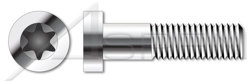 M4-0.7 X 25mm ISO 14580, Metric, Low Head 6Lobe Torx(r) Socket Cap Screws, A2 Stainless Steel